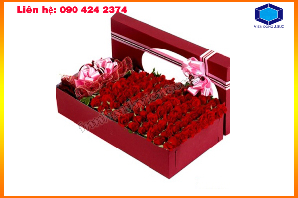 Địa chuyên cung cấp hộp đựng hoa hồng tại Hà Nội 